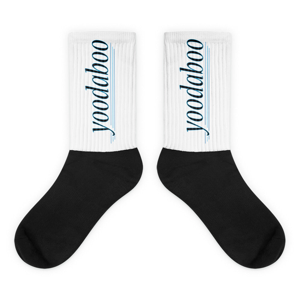 Yoodaboo - Black foot socks