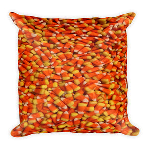 Candy Corn - Square Pillow