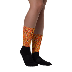 Candy Corn - foot socks