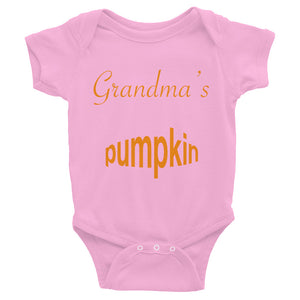 Grandma's pumpkin - Infant Bodysuit